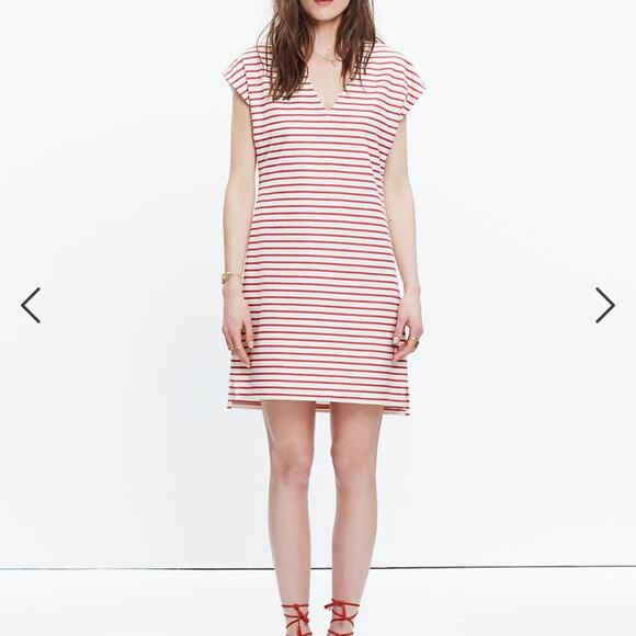Madewell Vacances Striped Knit Dress Size XS - Picture 3 of 9